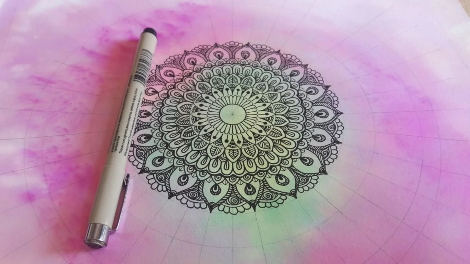Mandala drawing course